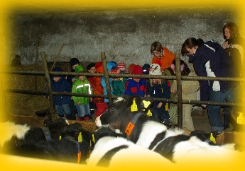 Unser Kindergarten zu Besuch im Klberkindergarten